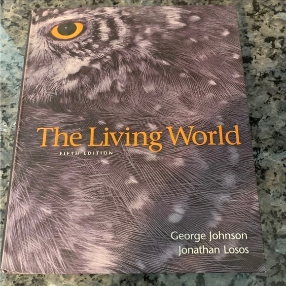 The Living World Biology Text Book Fifth Edition Johnson Losos Coffee Table - Picture 1 of 5